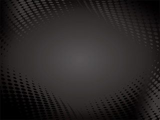 Black halftone abstract background 