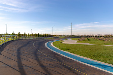 Fototapeta premium road in field