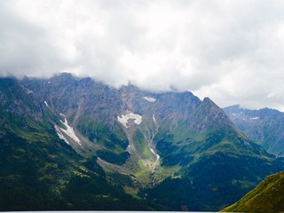 Beautiful mountain in the Swiss alps.