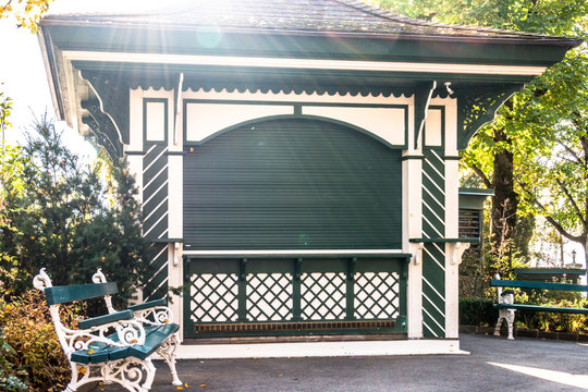old kiosk