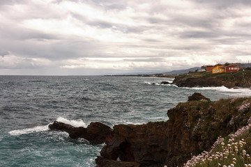 view at the coast of lugo