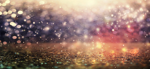 Colorful abstract shiny light and glitter background