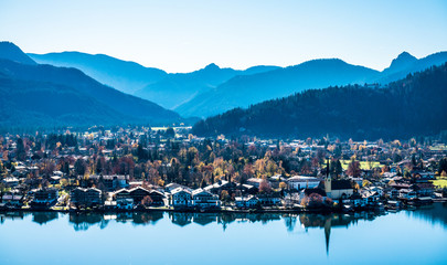 tegernsee lake - bavaria - germany