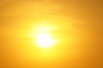 Obraz premium sun in the sky