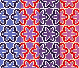 Set of Seamless lace floral background. decorative texture for wallpaper, invitation. Vector illustration