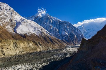 Hopper glacier. Northern Area Pakistan