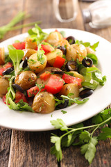 mixed potato salad