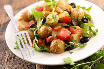mixed potato salad