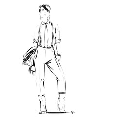 Dapper Chic; women wear it better