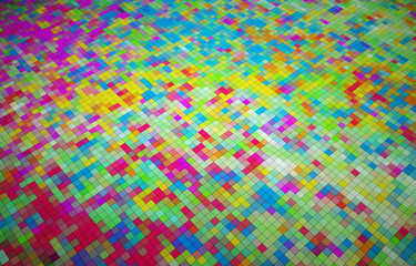 Colorful pixel surface abstract background