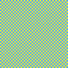 Karos hellblau und gelb