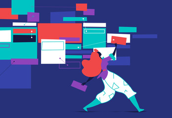 Project manager is scheduling the task on the board