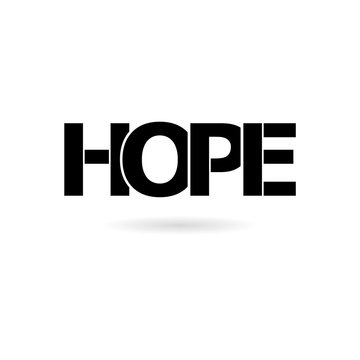 Black HOPE icon or logo