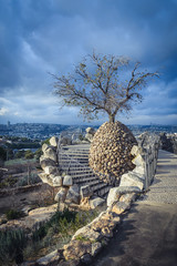 symbolic tree in Jerusalem