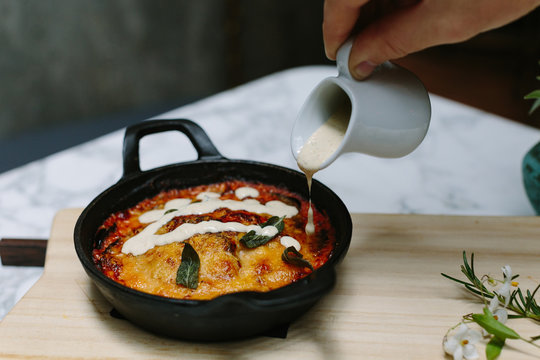 Aubergine Parmigiana