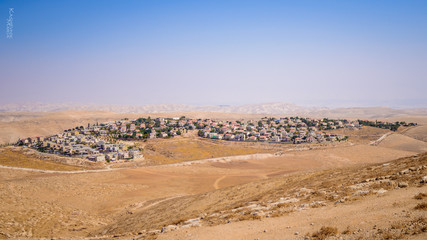 city in desert in jordan