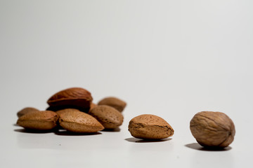 almond and walnut