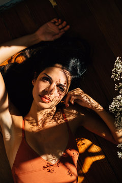 girl in a room