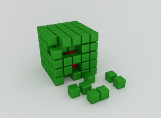 3d cube
