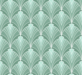 Seamless Art Deco Pattern. Vintage minimalistic background. Abstract Luxury Illustration.