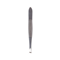 tweezers on white background isolated
