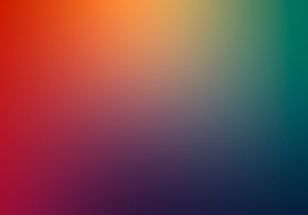 Abstract blurred gradient multicolor background
