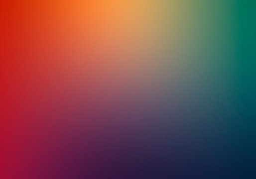 Abstract blurred gradient multicolor background