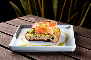 Bruschetta.