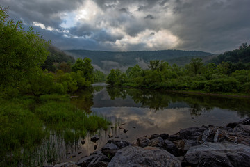 Morning on the Juniata river