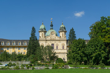 Fototapeta na wymiar historical school building in Schwyz, Switzerland
