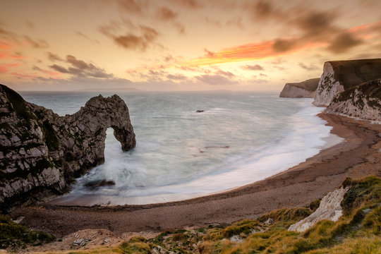 Durdle Door Sunset
