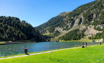 Vall de Nuria in the Catalan Pyrenees, Spain.