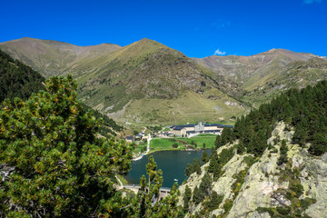 Vall de Nuria in the Catalan Pyrenees, Spain.