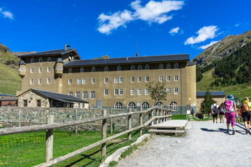 Fototapeta premium Vall de Nuria in the Catalan Pyrenees, Spain.