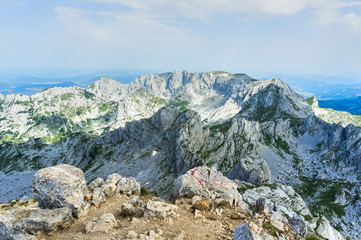 Durmitor National Park. Climbing on Bobotov Kuk