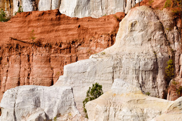 Little Grand Canyon in Lumpkin Georgia Providence Canyon State Park