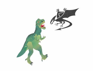 Dinosaur Terenozavr Rex № 3