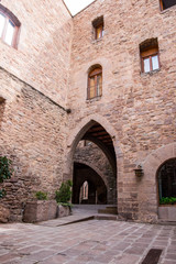 Historical Castle of Cardona in Barcelona, Catalonia.