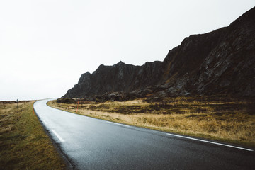 A road in North Norway