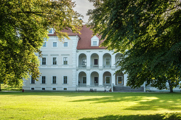 Birzai castle in Birzai city in Lithuania.