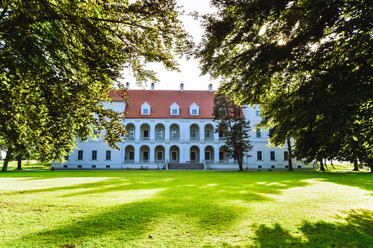 Birzai castle in Birzai city in Lithuania.