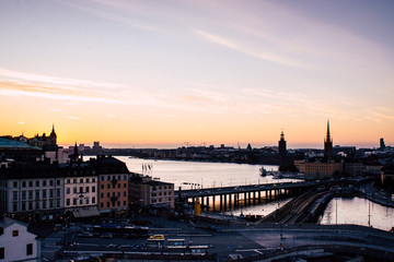 Naklejka premium Over Stockholm