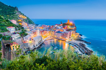 Fototapeta premium Vernazza in Cinque Terre, Liguria, Italy.