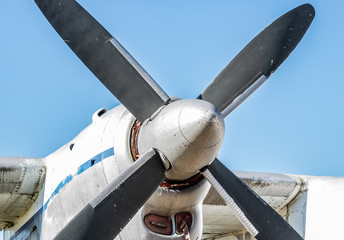 propeller of an airplane