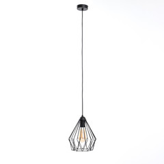 Luminaire with a non-ordinary lamp black design