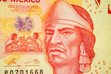billete de 100 pesos mexicanos