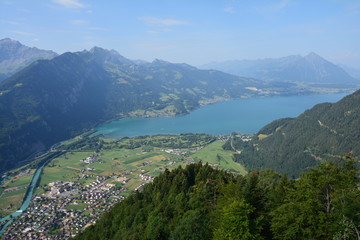 Fototapeta premium Interlaken Suisse - Interlaken Switzerland