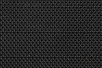 Close-up background of black fabric or abstract black fabric texture. Black background