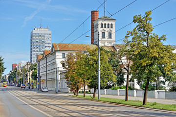 Łódź, Poland - view of the White Factory
