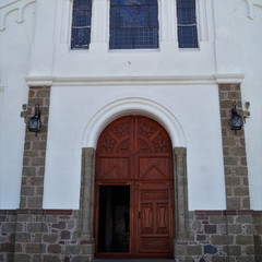 Fototapeta na wymiar Kirche in Tejeda - Gran Canaria